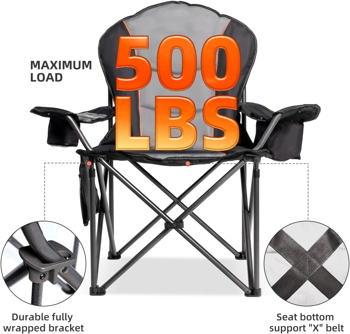 Kursi Lipat Camping Ukuran Bes - Outdoor Oversized Camping Chair ulasan dan harga