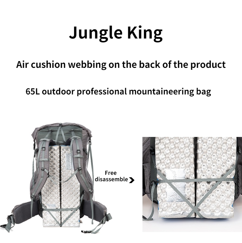 JungleKing CY1040 Ransel Hikin - Lightweight Backpack 65L ulasan dan harga