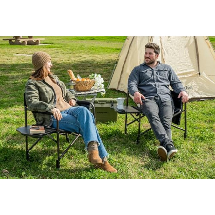 Kursi Direktur Camping Ukuran  - Outdoor Oversized Camping Chair ulasan dan harga