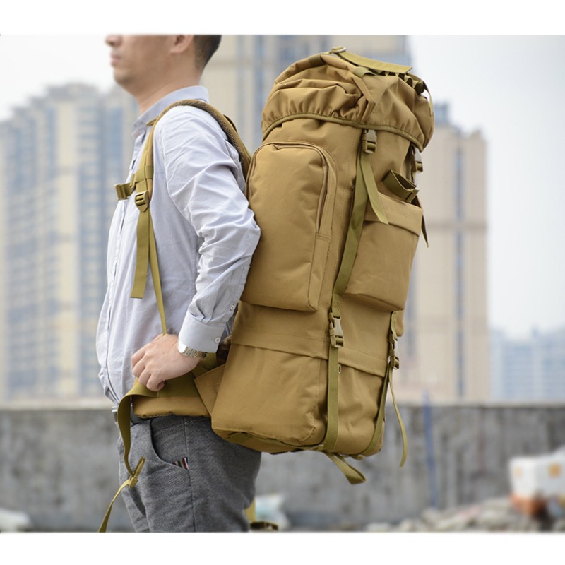 Ransel Taktis Kapasitas Besar  - Lightweight Backpack 65L ulasan dan harga