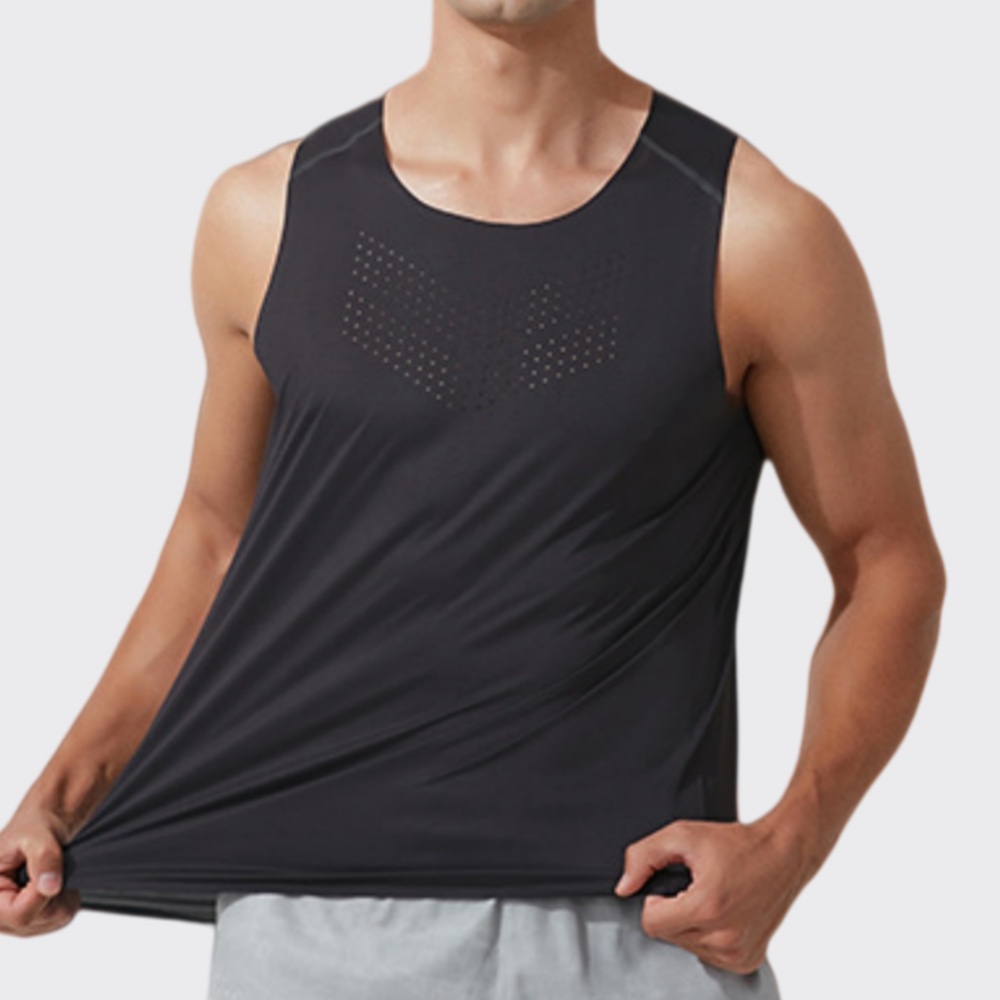 Rompi Gym Pria Kaus Tanpa Leng - Outdoor Camping In Winter ulasan dan harga
