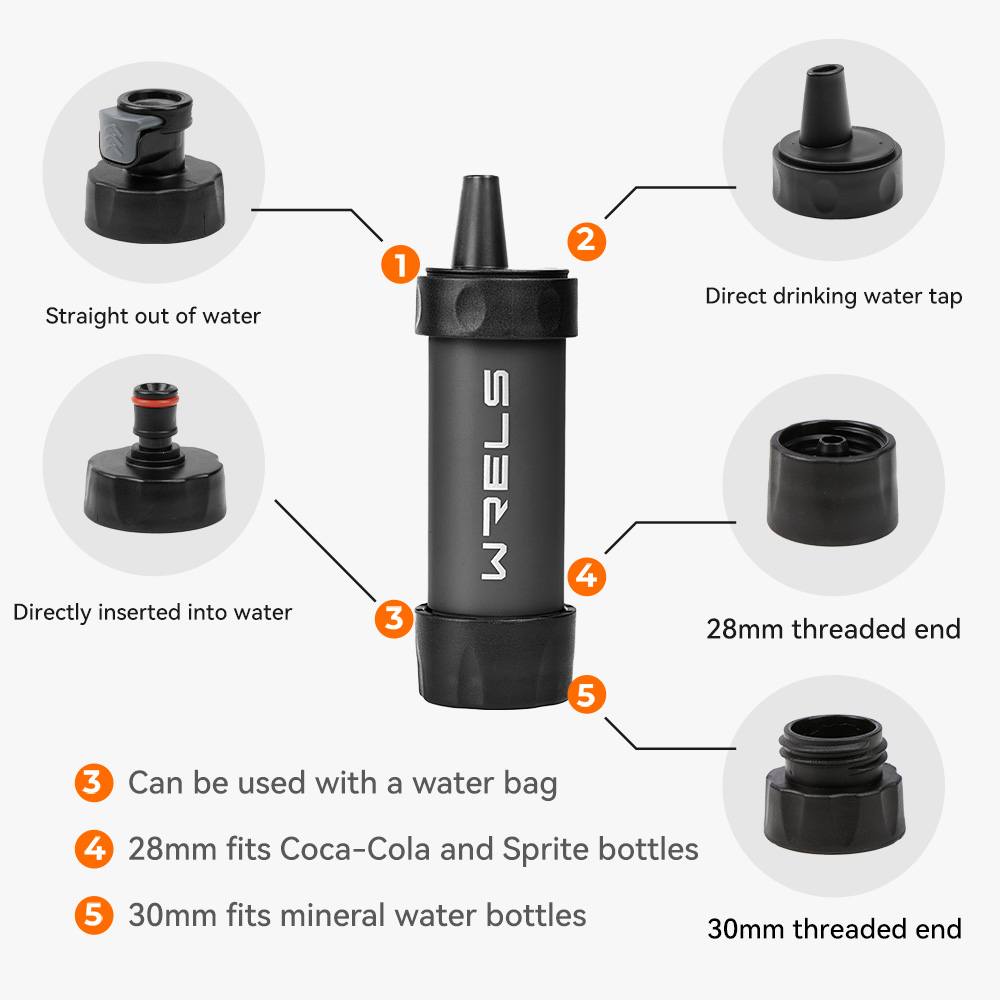Sedotan Filter Air Mini Pribad - Outdoor Camping Water Filter ulasan dan harga