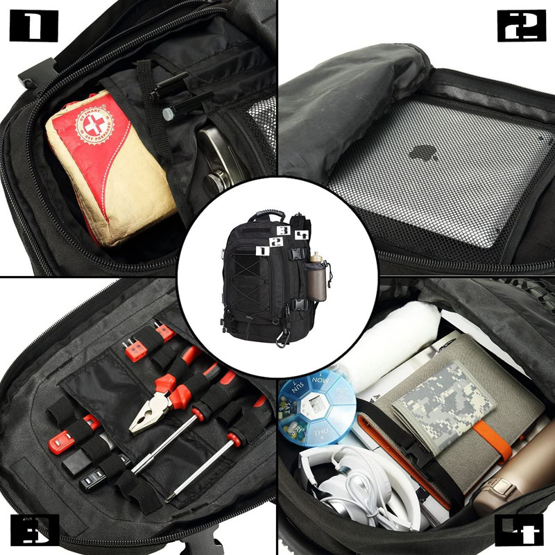 Ransel Militer 65L untuk Pria, - Lightweight Backpack 65L ulasan dan harga