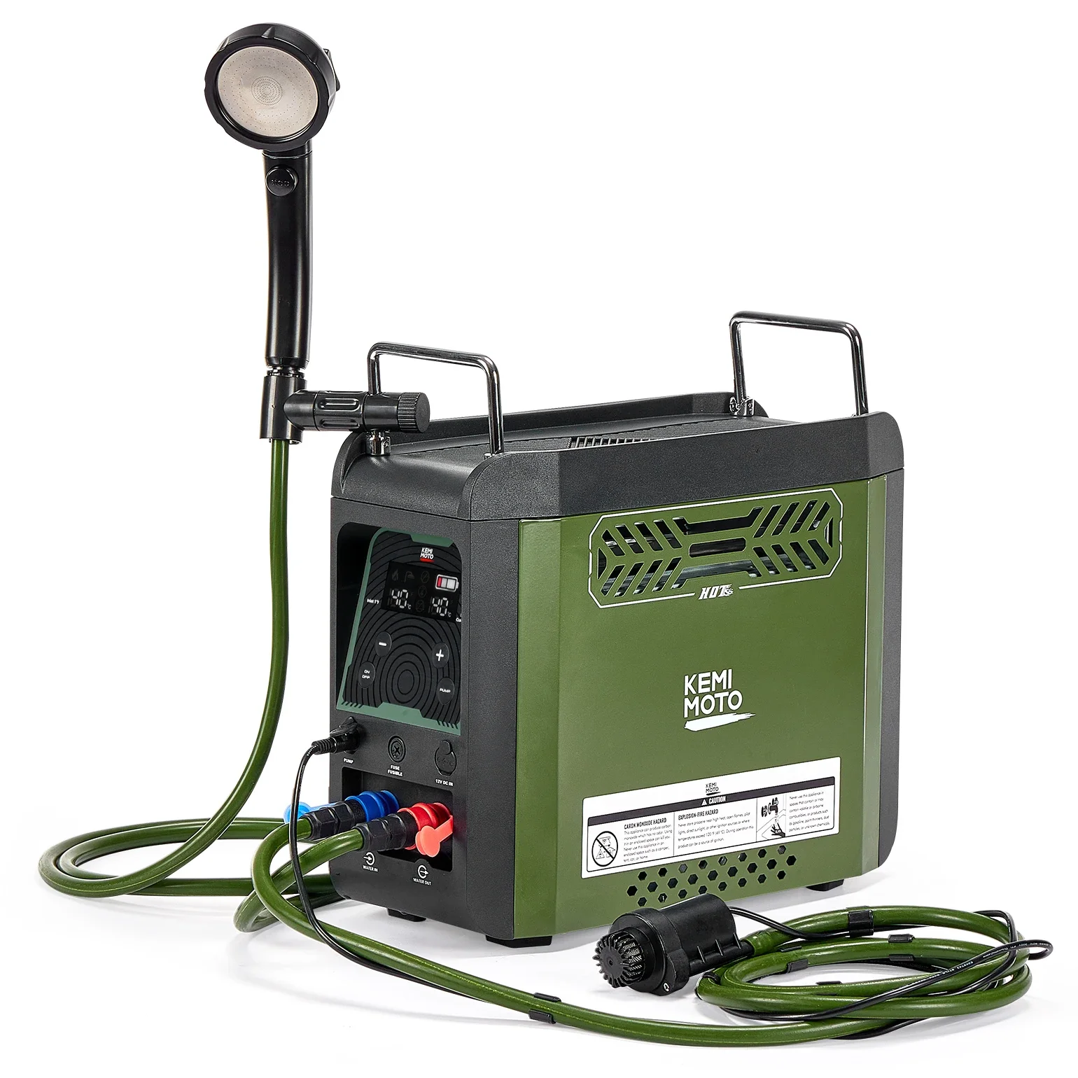 KEMIMOTO Pemanas Air Portabel  - Outdoor Camping Shower ulasan dan harga