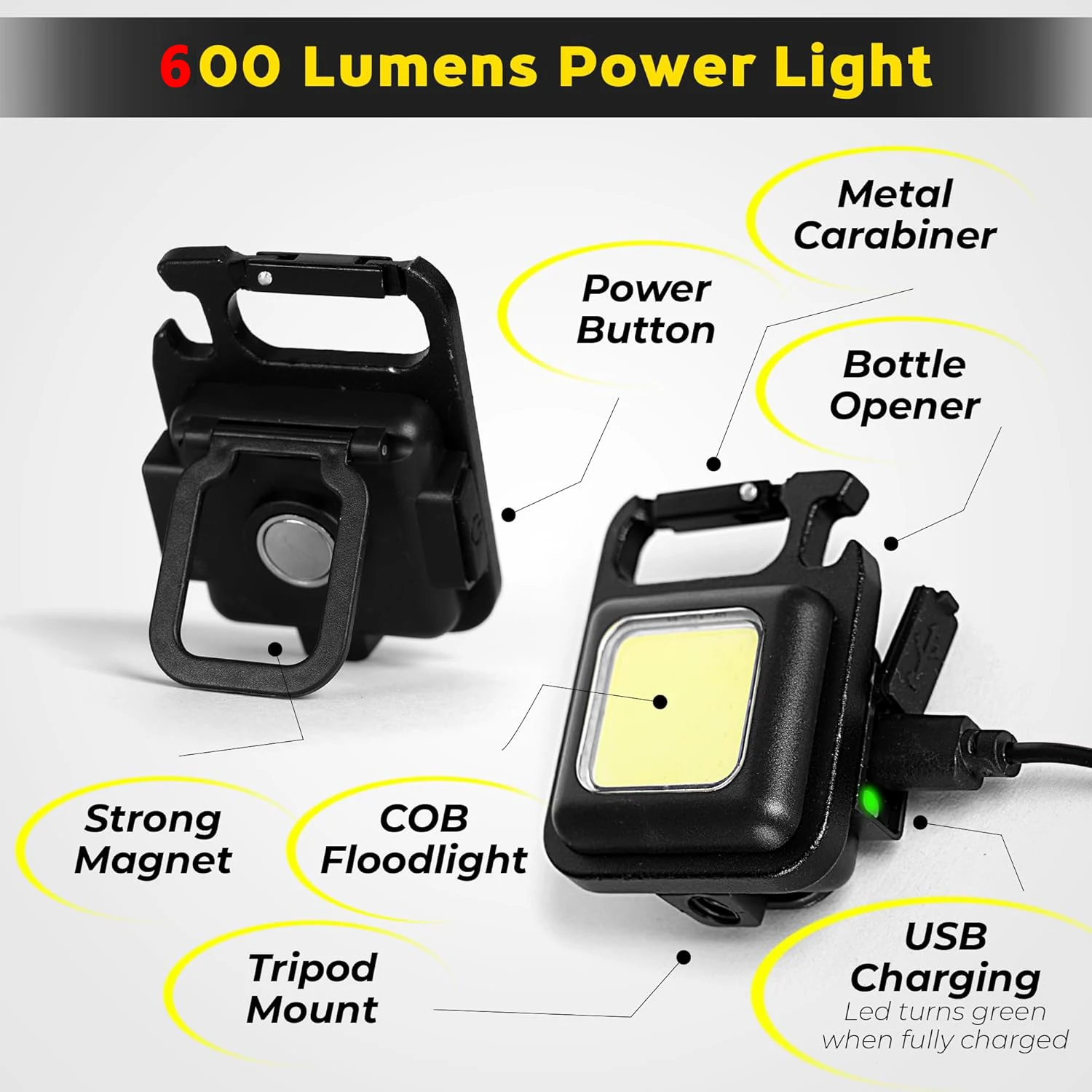 Lampu Gantungan Kunci Portabel - Outdoor Camping Lantern ulasan dan harga