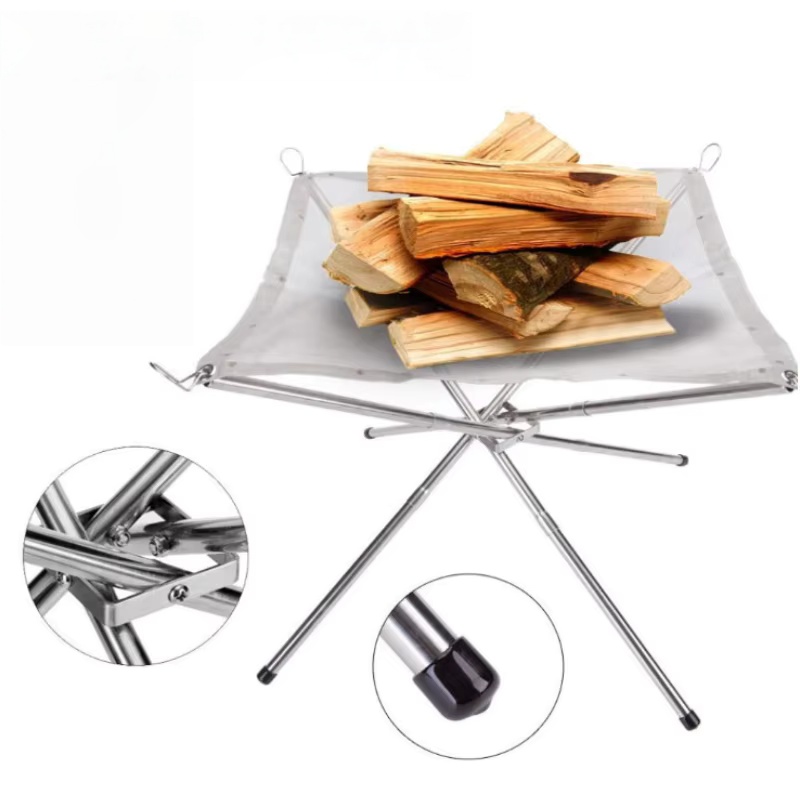 Rak Api Unggun BBQ Luar Ruanga - Outdoor Camping Wood Burning Stove ulasan dan harga