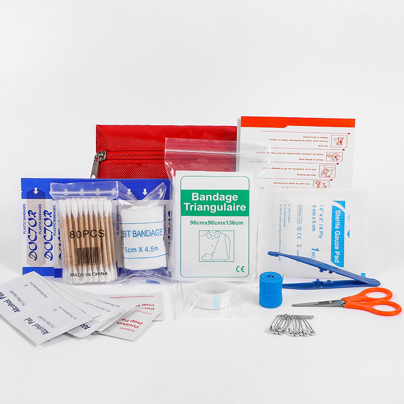 14pcs Kotak P3K Trauma Kit den - First Aid Kit Camping ulasan dan harga