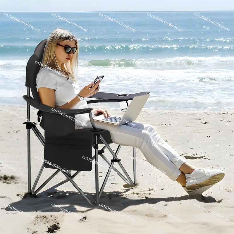 Kursi lipat untuk berkemah di  - Outdoor Oversized Camping Chair ulasan dan harga