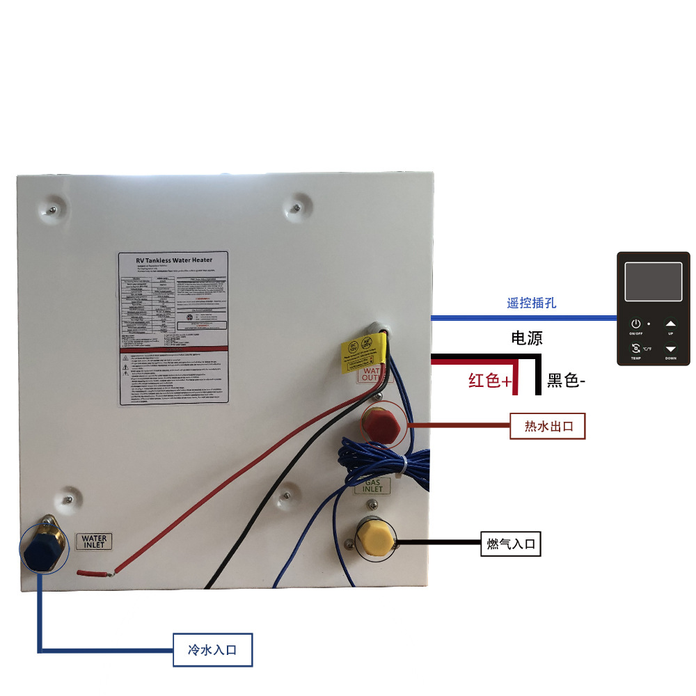 Pemanas Air Portabel untuk RV, - Outdoor Camping Hot Water Heater ulasan dan harga