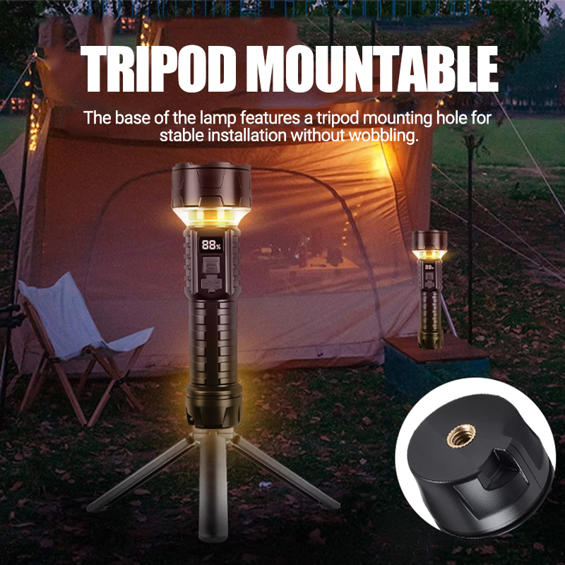 Senter LED COB Lentera Isi Ula - Outdoor Camping Lantern ulasan dan harga