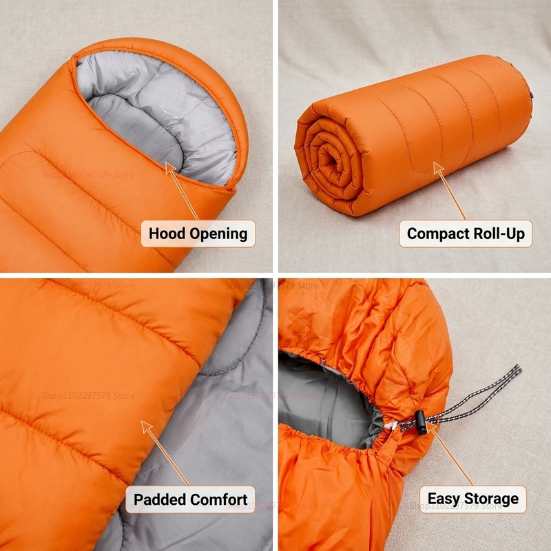 Kantong tidur berkemah ringan  - Outdoor Camping In Winter ulasan dan harga
