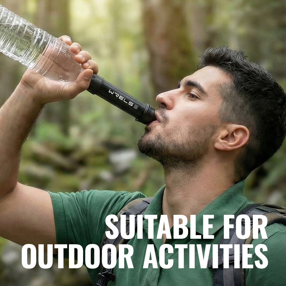 WRELS Pemurni Air Luar Ruangan - Outdoor Camping Water Filter ulasan dan harga