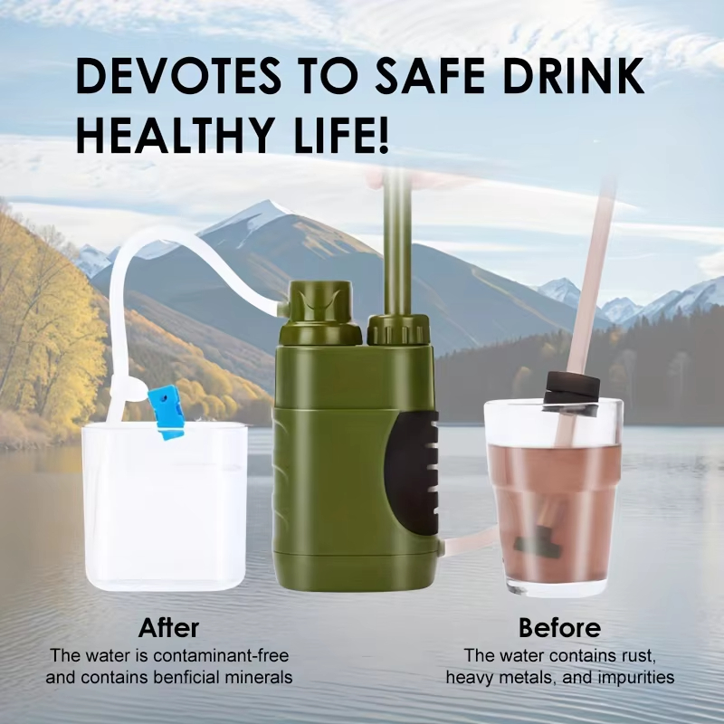 Filter Air Luar Ruangan Pemurn - Outdoor Camping Water Filter ulasan dan harga