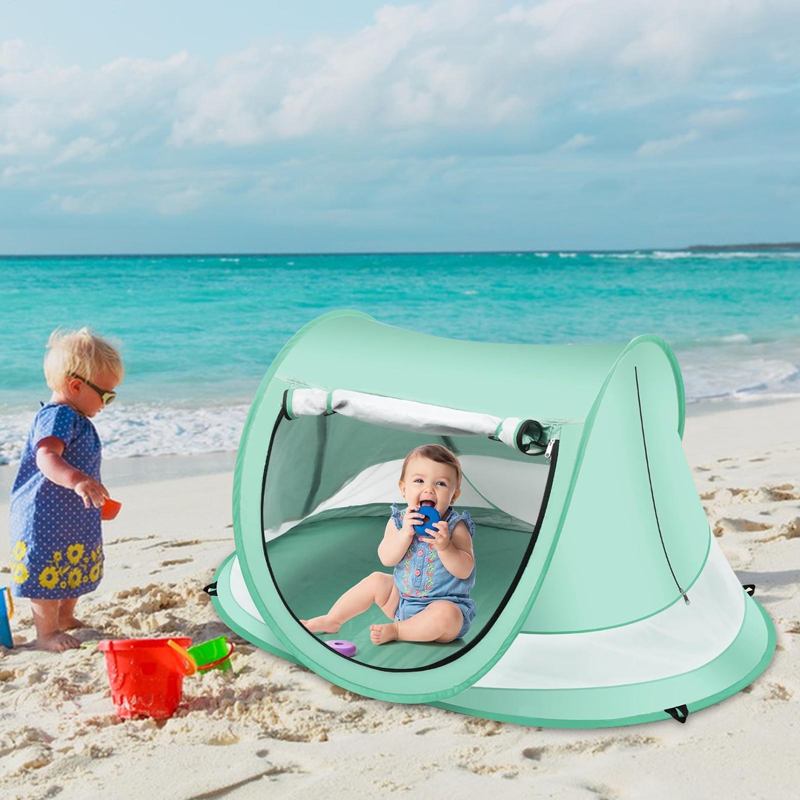 Tenda Pantai Anak UPF 50 Kanop - Outdoor Camping Games For Kids ulasan dan harga