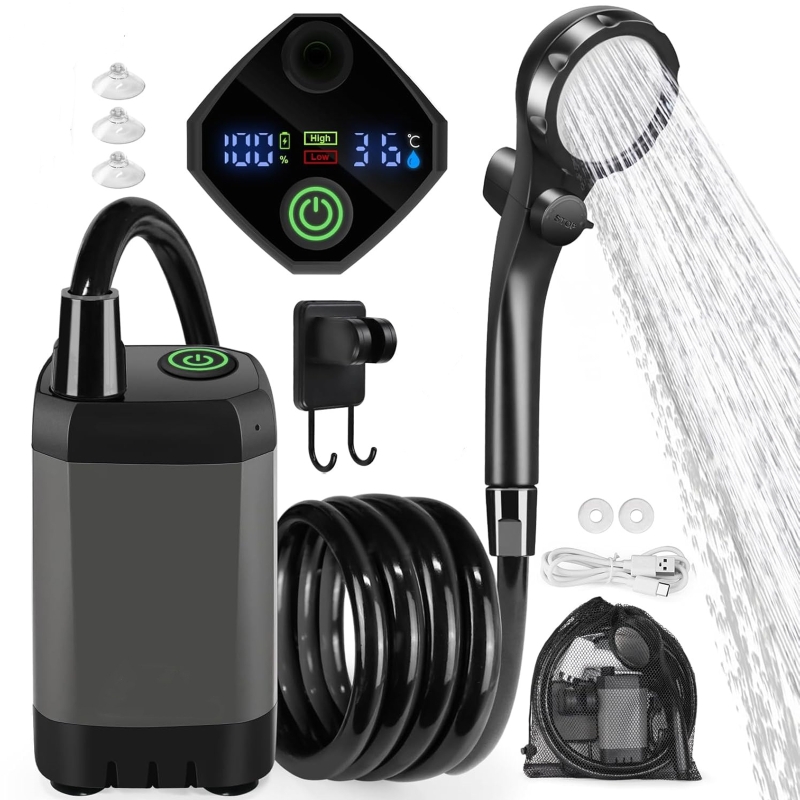 Set Shower Listrik Luar Ruanga - Outdoor Camping Shower ulasan dan harga