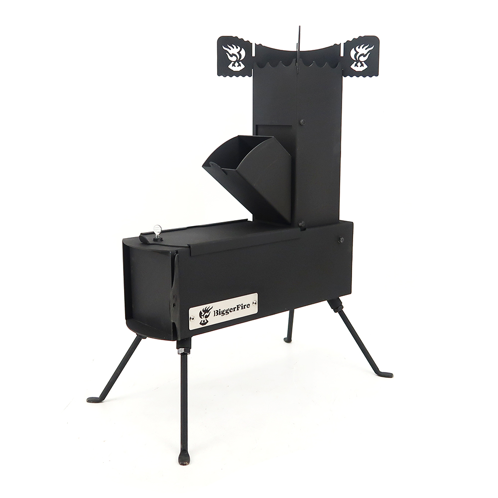 Kompor Roket untuk Memasak, Po - Outdoor Camping Wood Burning Stove ulasan dan harga