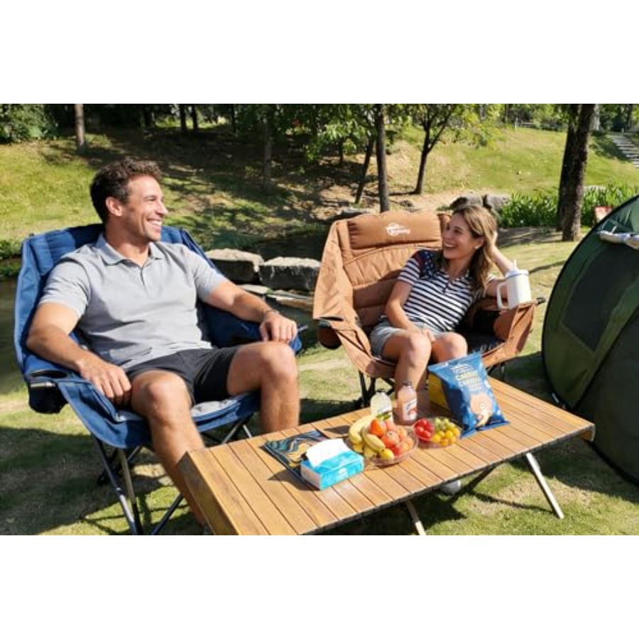 Kursi Camping Ukuran Besar unt - Outdoor Oversized Camping Chair ulasan dan harga