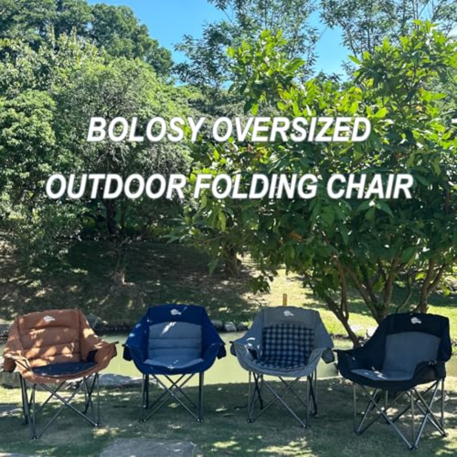 Kursi Camping Ukuran Besar unt - Outdoor Oversized Camping Chair ulasan dan harga