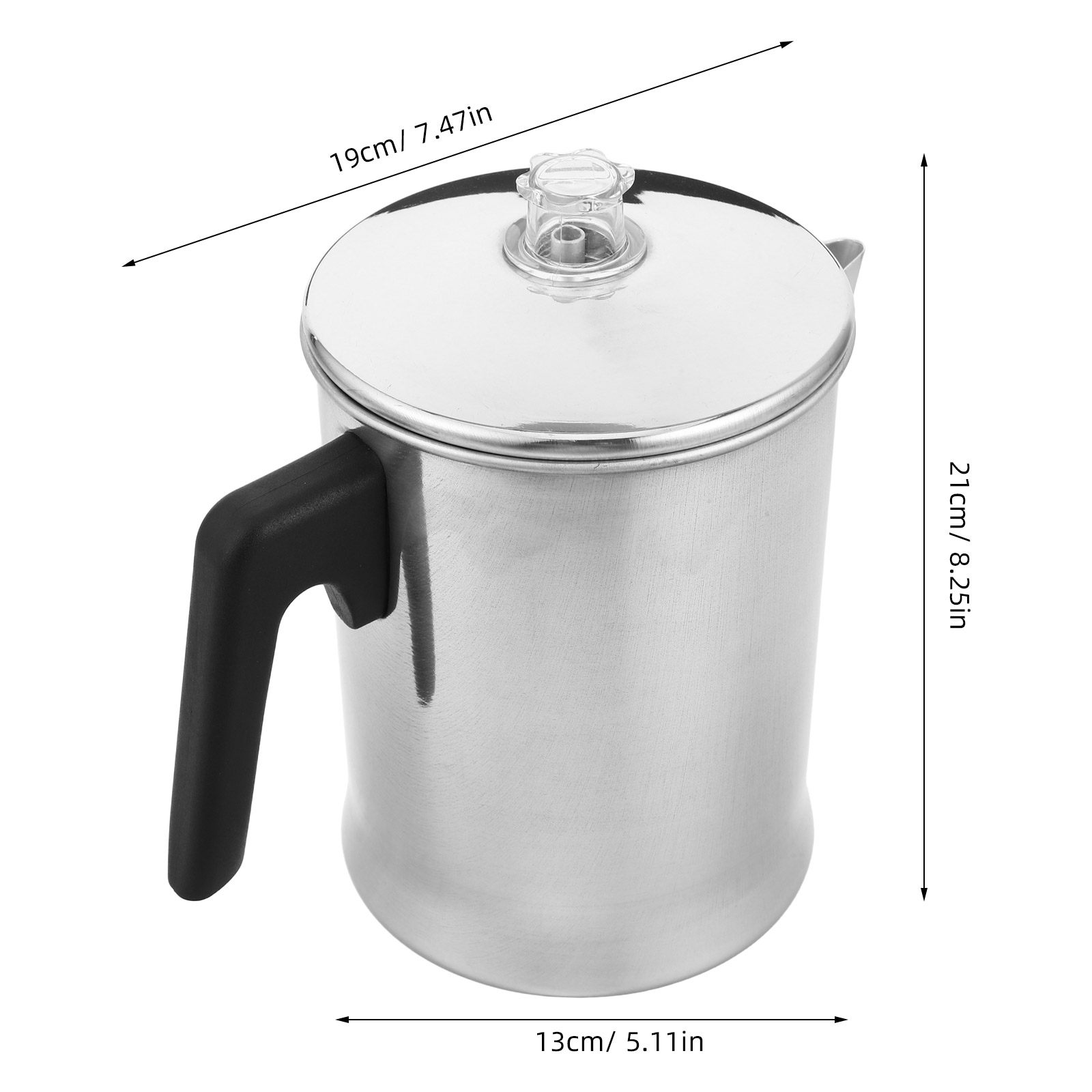 Ketel Kopi Aluminium 1.8L untu - Outdoor Camping Kettle ulasan dan harga
