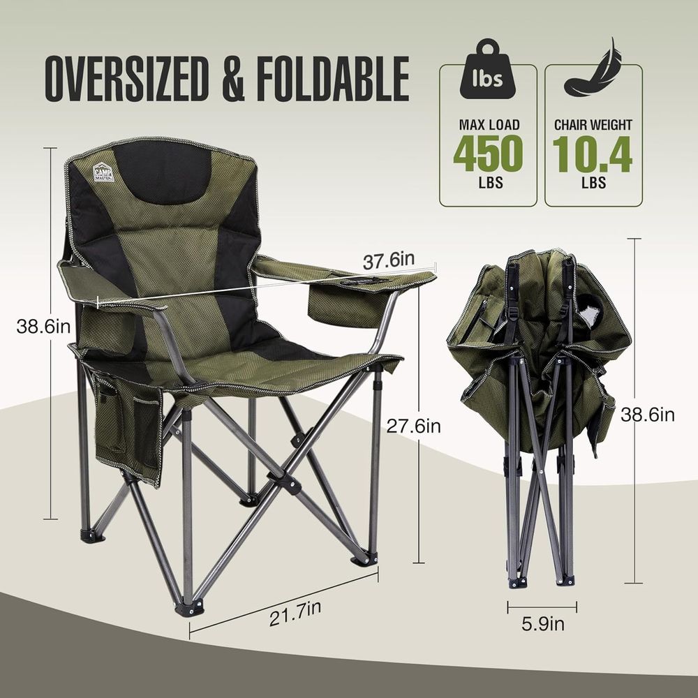 Kursi Empuk Ukuran Besar 2 Bua - Outdoor Oversized Camping Chair ulasan dan harga