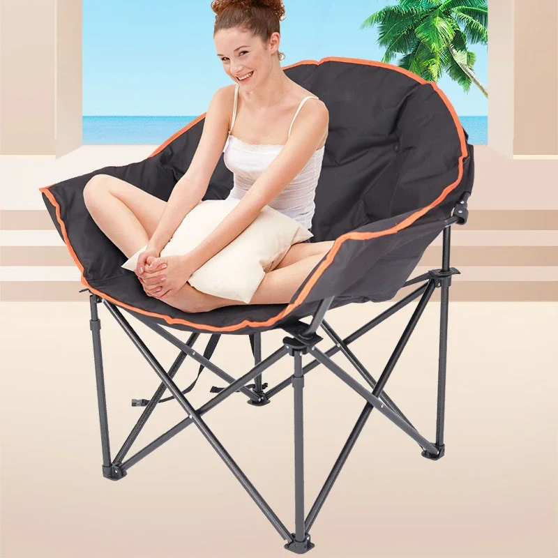Kursi Bulat Santai Mewah Ukura - Outdoor Oversized Camping Chair ulasan dan harga