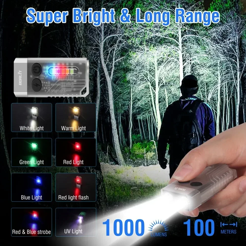 BORUiT V10 Gantungan Kunci Sen - Outdoor Camping Lantern ulasan dan harga
