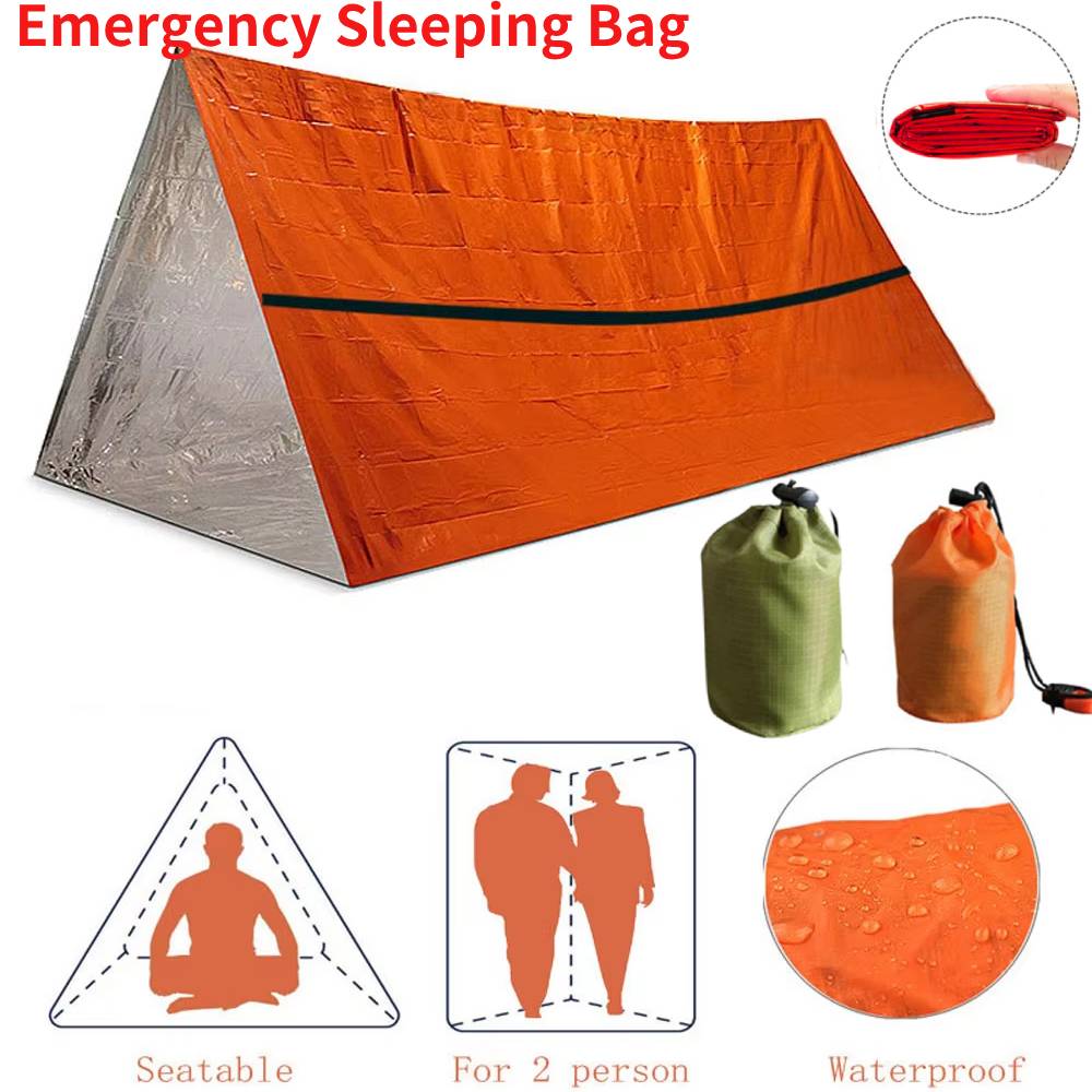 Kantong Tidur Darurat Tahan Ai - First Aid Kit Camping ulasan dan harga