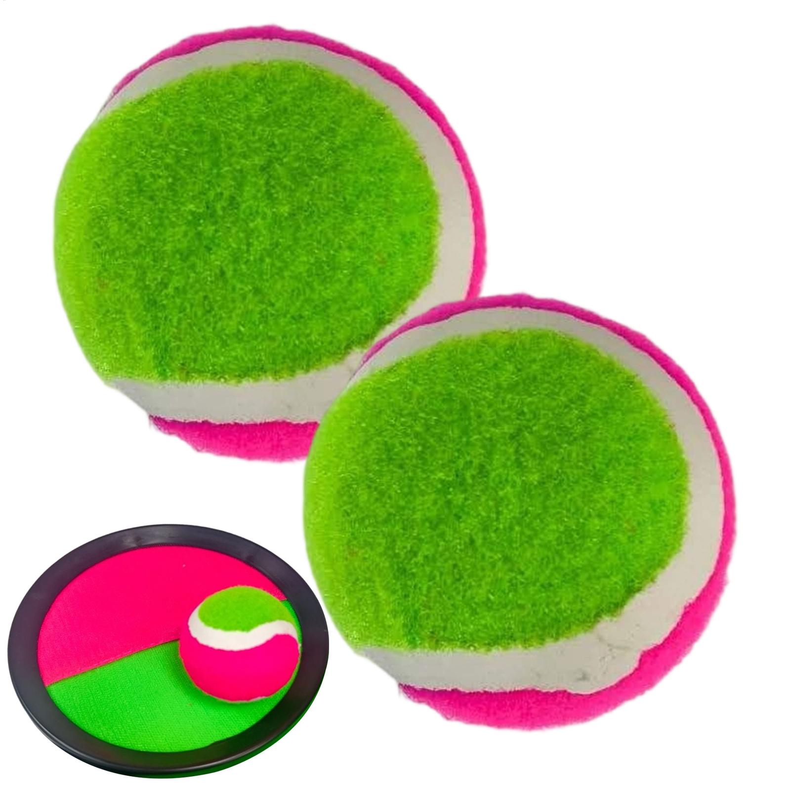 2pcs Set Bola Lengket 2.5 Inci - Outdoor Camping Games For Kids ulasan dan harga