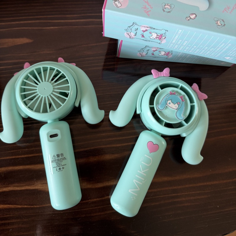 Kipas Genggam Mini Hatsune Mik - Outdoor Camping Fire ulasan dan harga