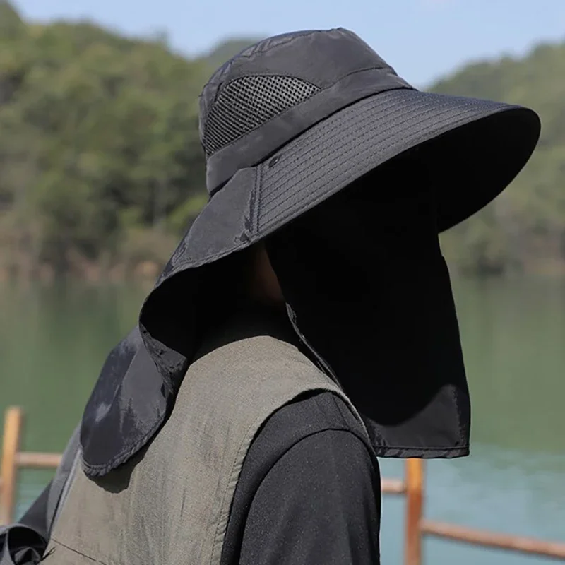 Topi Matahari Musim Panas Anti - Outdoor Camping Hat ulasan dan harga