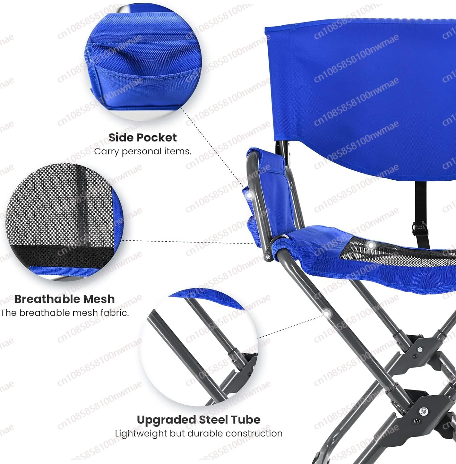 Kursi Lipat Pantai, Memancing, - Outdoor Oversized Camping Chair ulasan dan harga