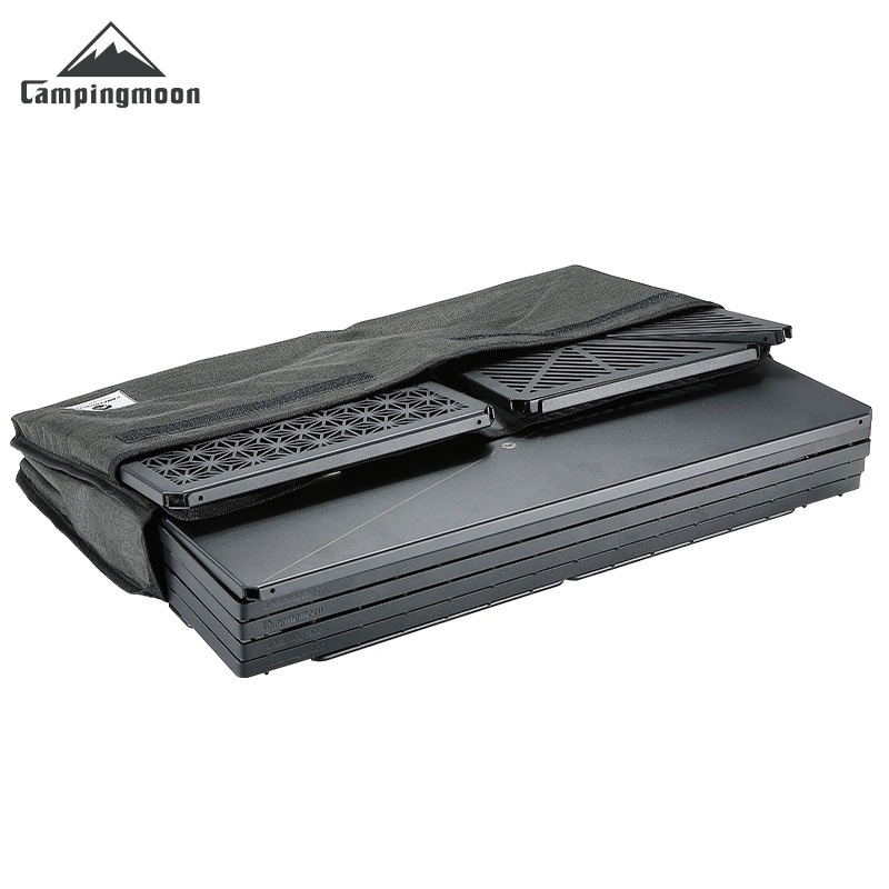 CAMPINGMOON B-229-H luar ruang - Outdoor Camping Table With Storage ulasan dan harga