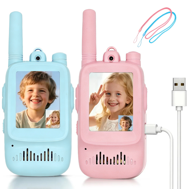 2pcs Walkie Talkie Video Anak  - Outdoor Camping Games For Kids ulasan dan harga