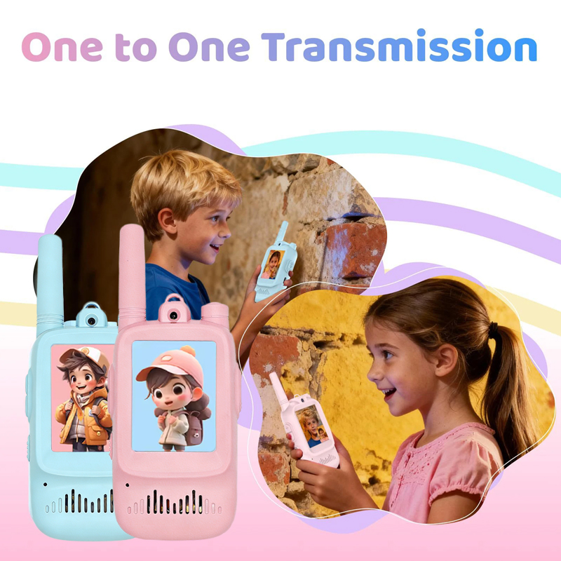 2pcs Walkie Talkie Video Anak  - Outdoor Camping Games For Kids ulasan dan harga