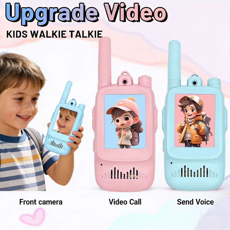 2pcs Walkie Talkie Video Anak  - Outdoor Camping Games For Kids ulasan dan harga
