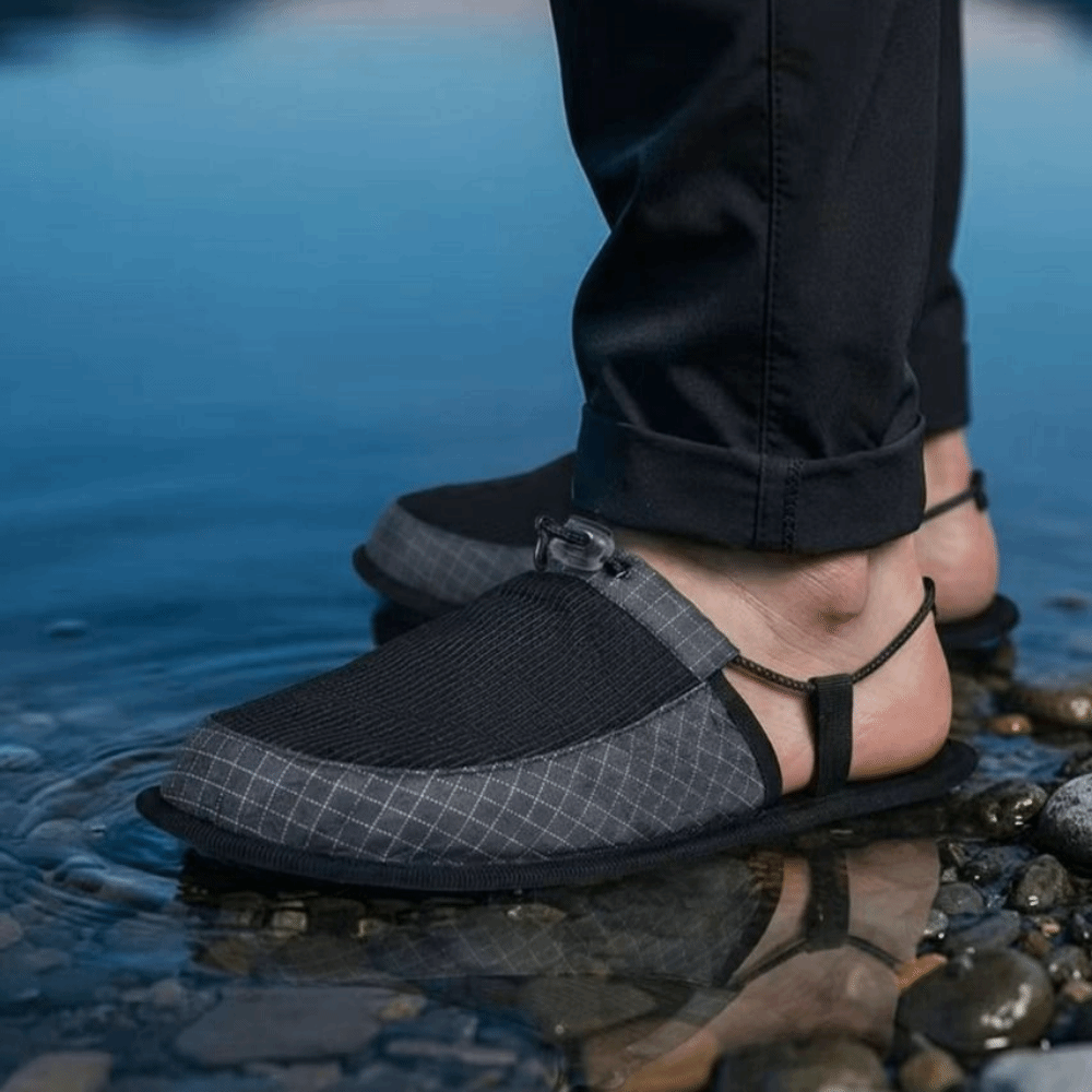 Sandal Air Lipat yang Dapat Di - Outdoor Camping Slippers ulasan dan harga