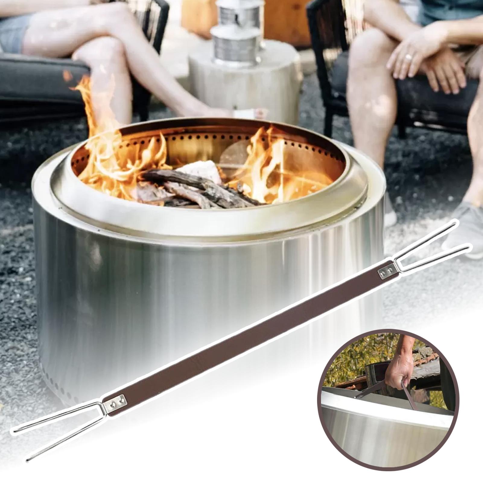 Pegangan untuk Tutup Perapian, - Outdoor Camping Fire ulasan dan harga