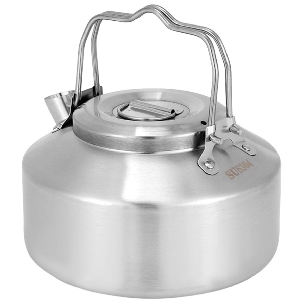 KETEL AIR POPULAR-Bahan Stainl - Outdoor Camping Kettle ulasan dan harga