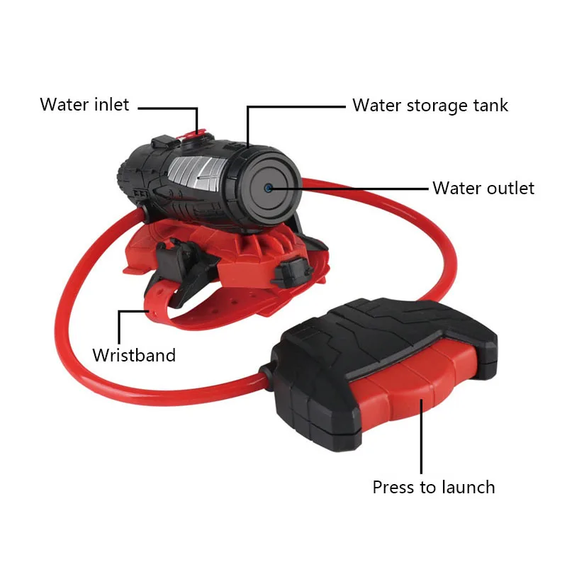 Pistol air peluncur laba-laba  - Outdoor Camping Games For Kids ulasan dan harga
