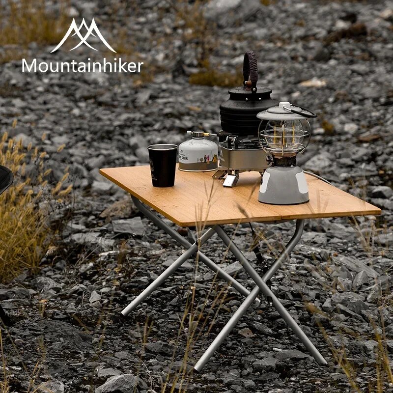 MOUNTAINHIKER meja lipat 2/3 b - Outdoor Camping Table With Storage ulasan dan harga