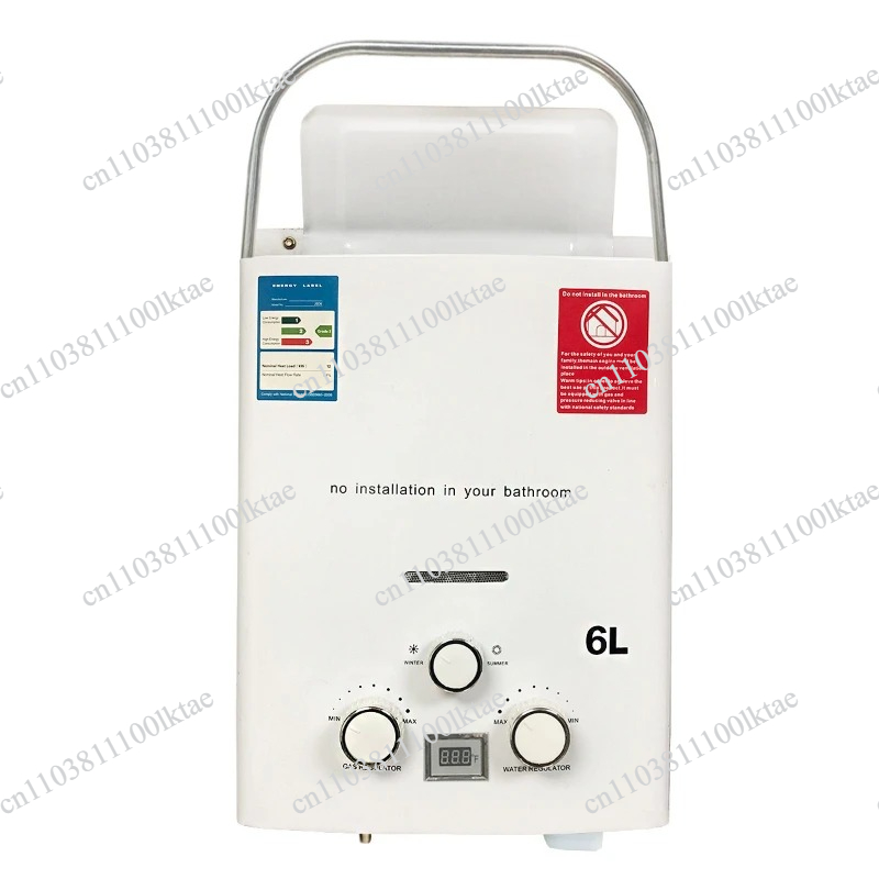 Pemanas Air Tanpa Tangki Baru  - Outdoor Camping Hot Water Heater ulasan dan harga