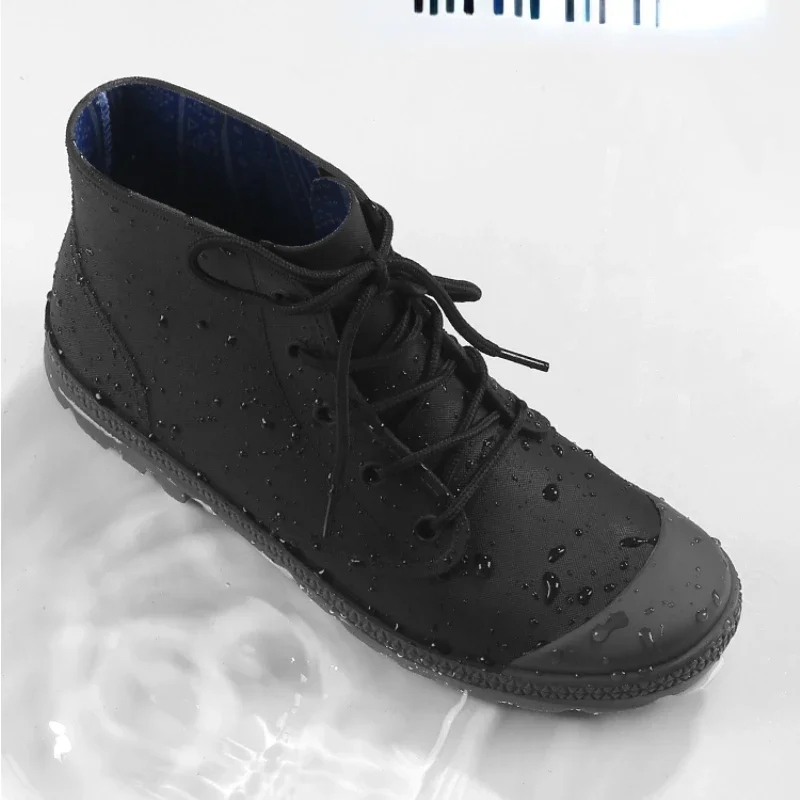 Sepatu bot hujan untuk pria, s - Outdoor Camping In Winter ulasan dan harga