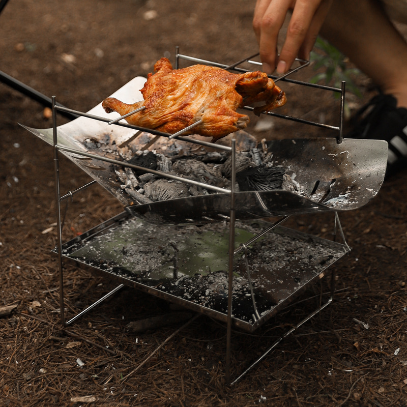 Kompor Berkemah Pembakaran Kay - Outdoor Camping Wood Burning Stove ulasan dan harga
